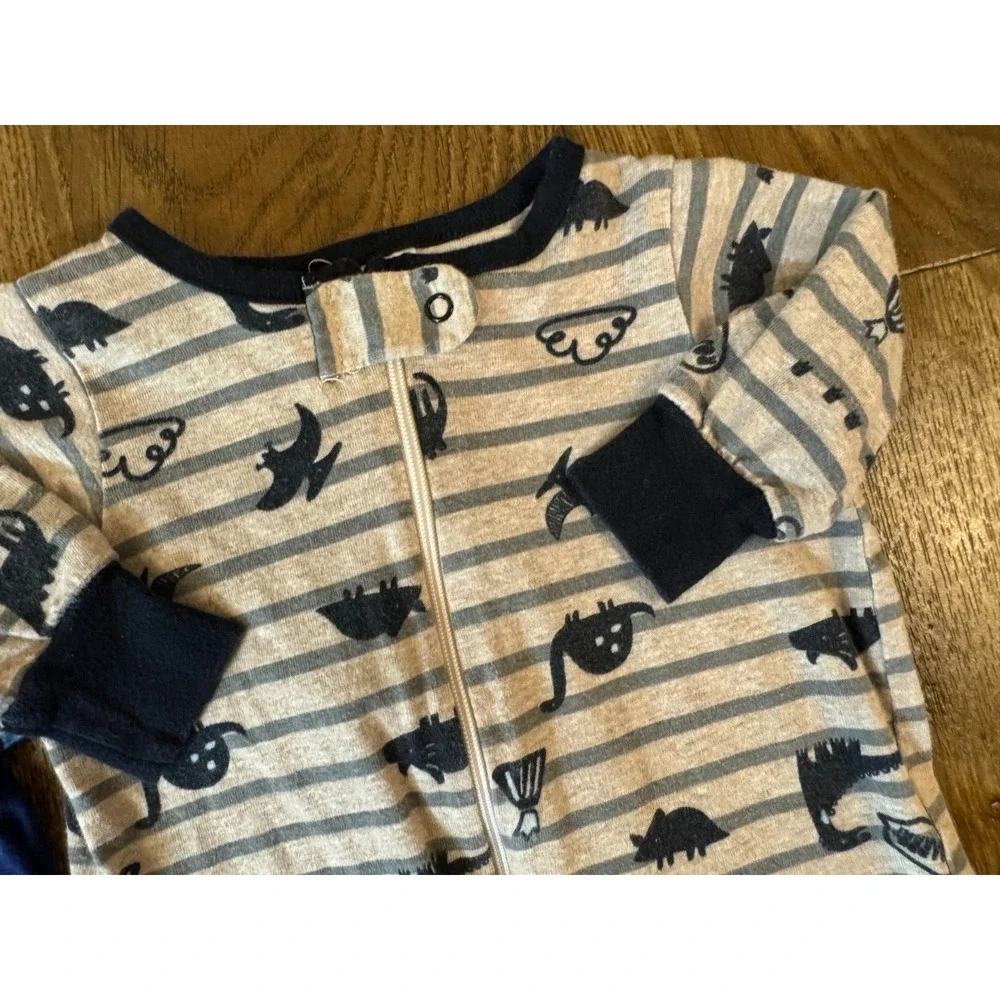 Baby Boy 0/3 Months Footed Sleepers Outfits Cotton‎ Pajamas Clothes Lot Bundle